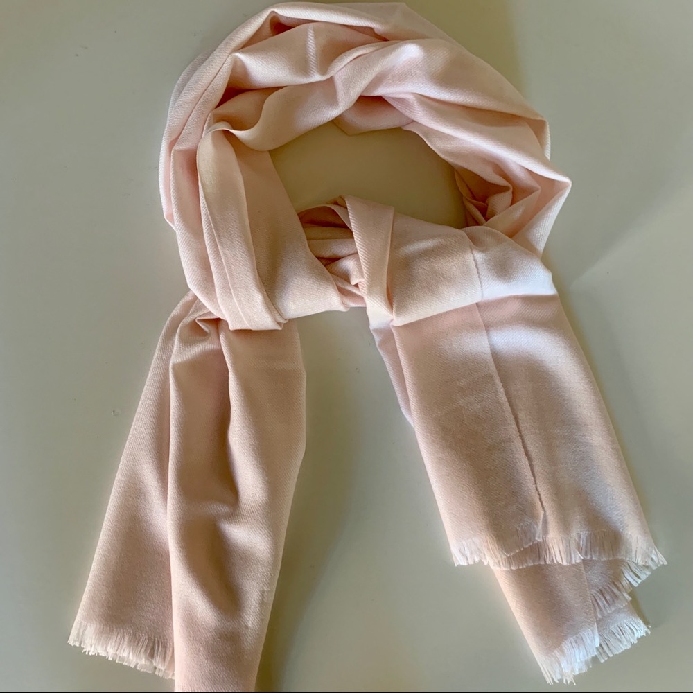Belle France Accessories Cashmere Pink Scarf *NWT*